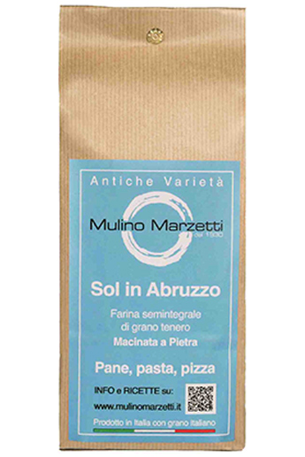 Sol in Abruzzo, farina semi-integrale di grano tenero kg 1